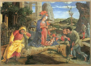 875px-Andrea_Mantegna_The_Adoration_of_the_Shepherds